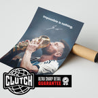 Messi 'Impossible Is Nothing' Poster