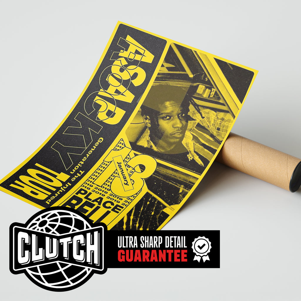 Asap Rocky Yellow Poster