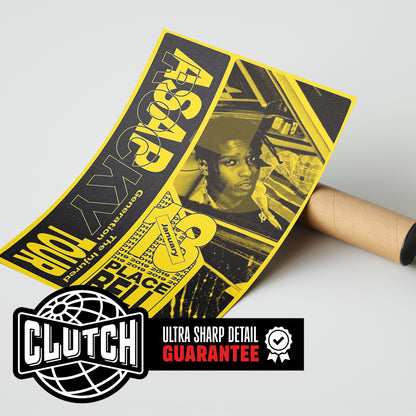 Asap Rocky Yellow Poster