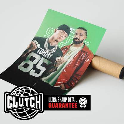 Central Cee & Drake Poster