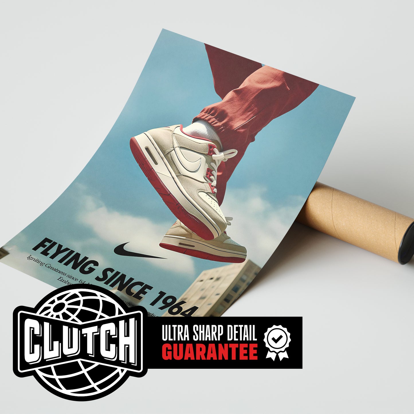 Nike 'Flying Since 1964' Poster