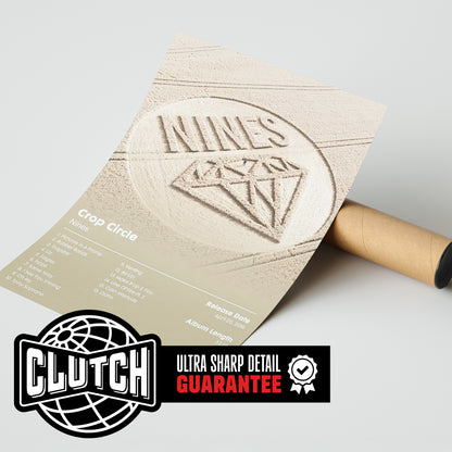 Nines 'Crop Circle' Album Poster