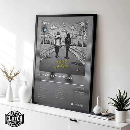 Lil Baby x Lil Durk 'The Voice Of Heroes' Album Poster