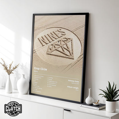 Nines 'Crop Circle' Album Poster