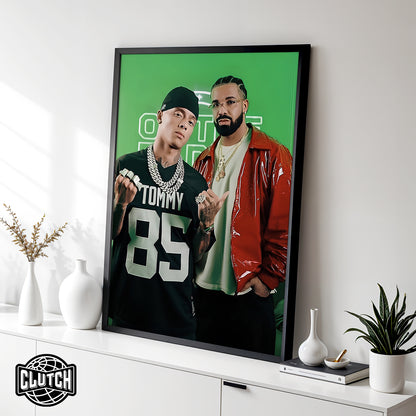 Central Cee & Drake Poster