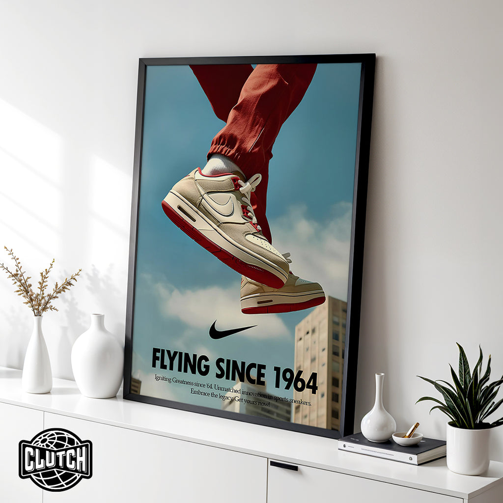 Nike 'Flying Since 1964' Poster