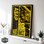 Asap Rocky Yellow Poster