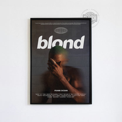 Frank Ocean 'Blond' Chronicle Poster