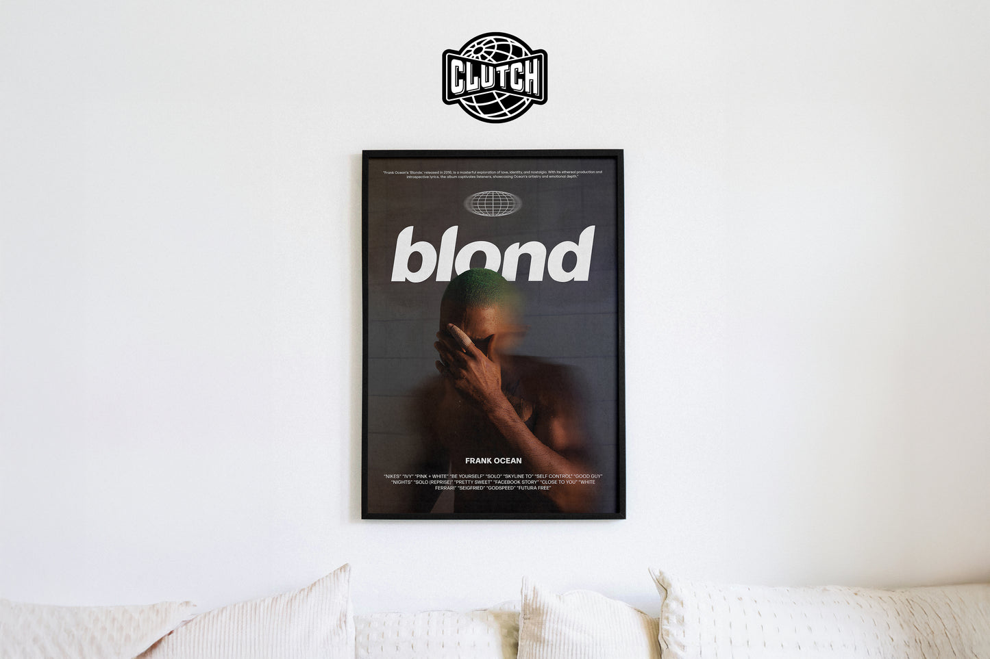Frank Ocean 'Blond' Chronicle Poster