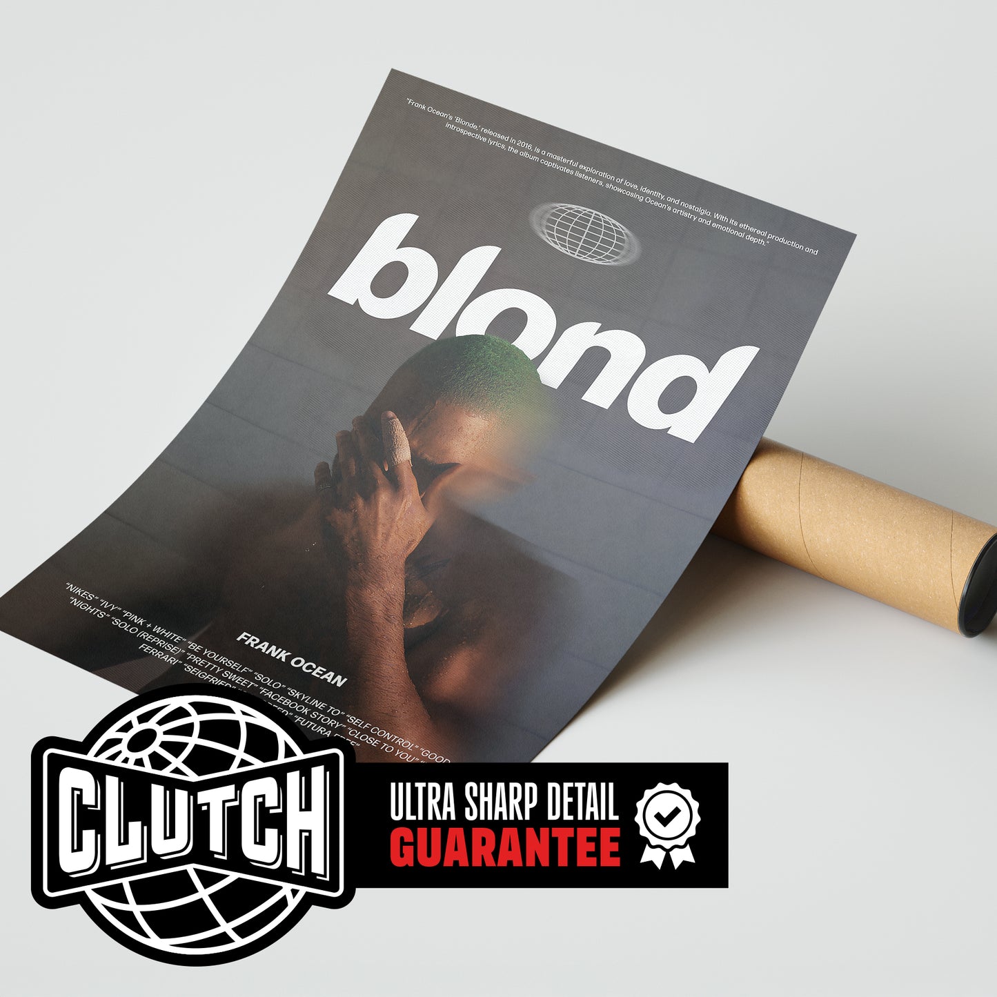 Frank Ocean 'Blond' Chronicle Poster