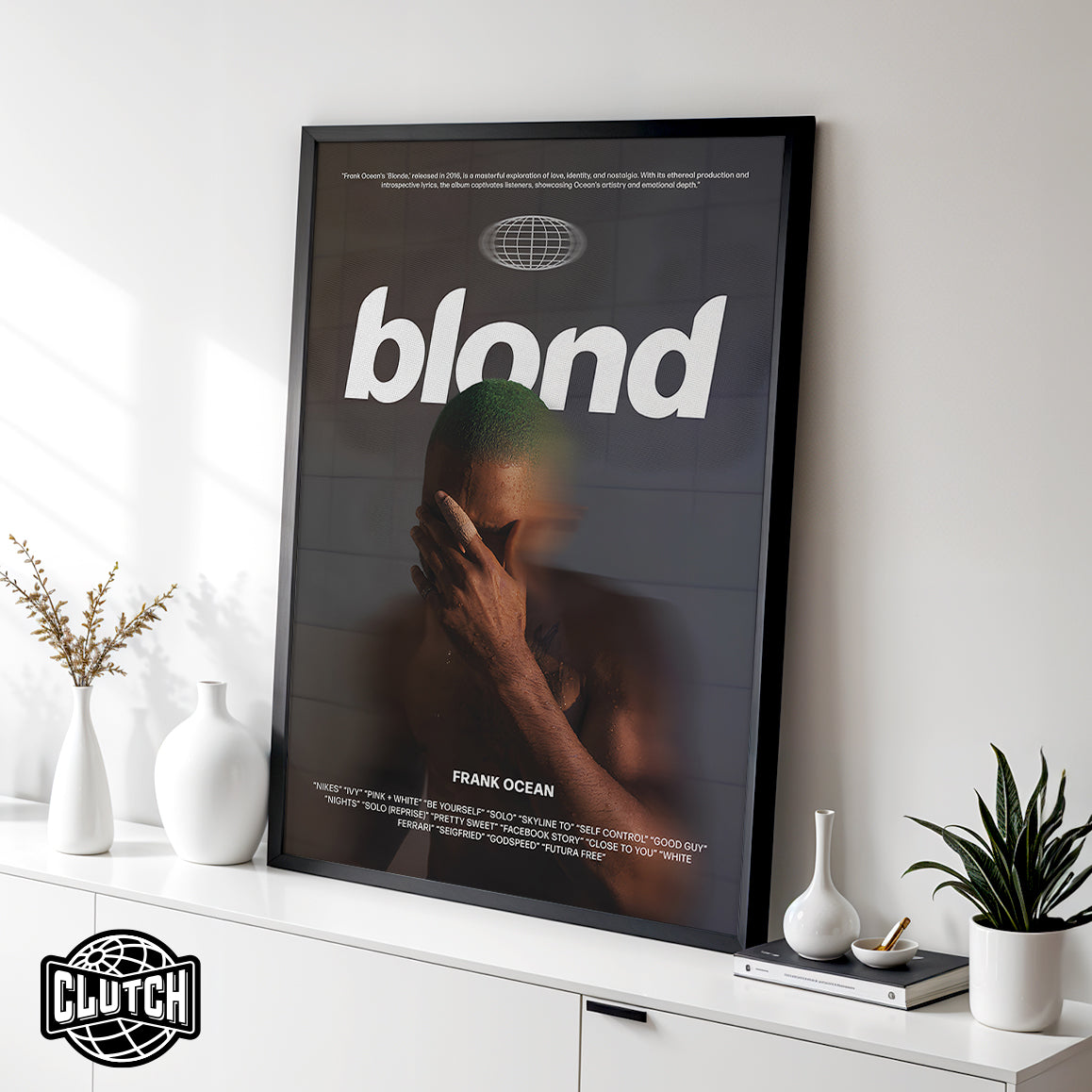 Frank Ocean 'Blond' Chronicle Poster
