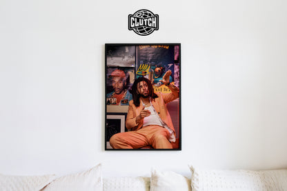 J Cole King Cole Poster