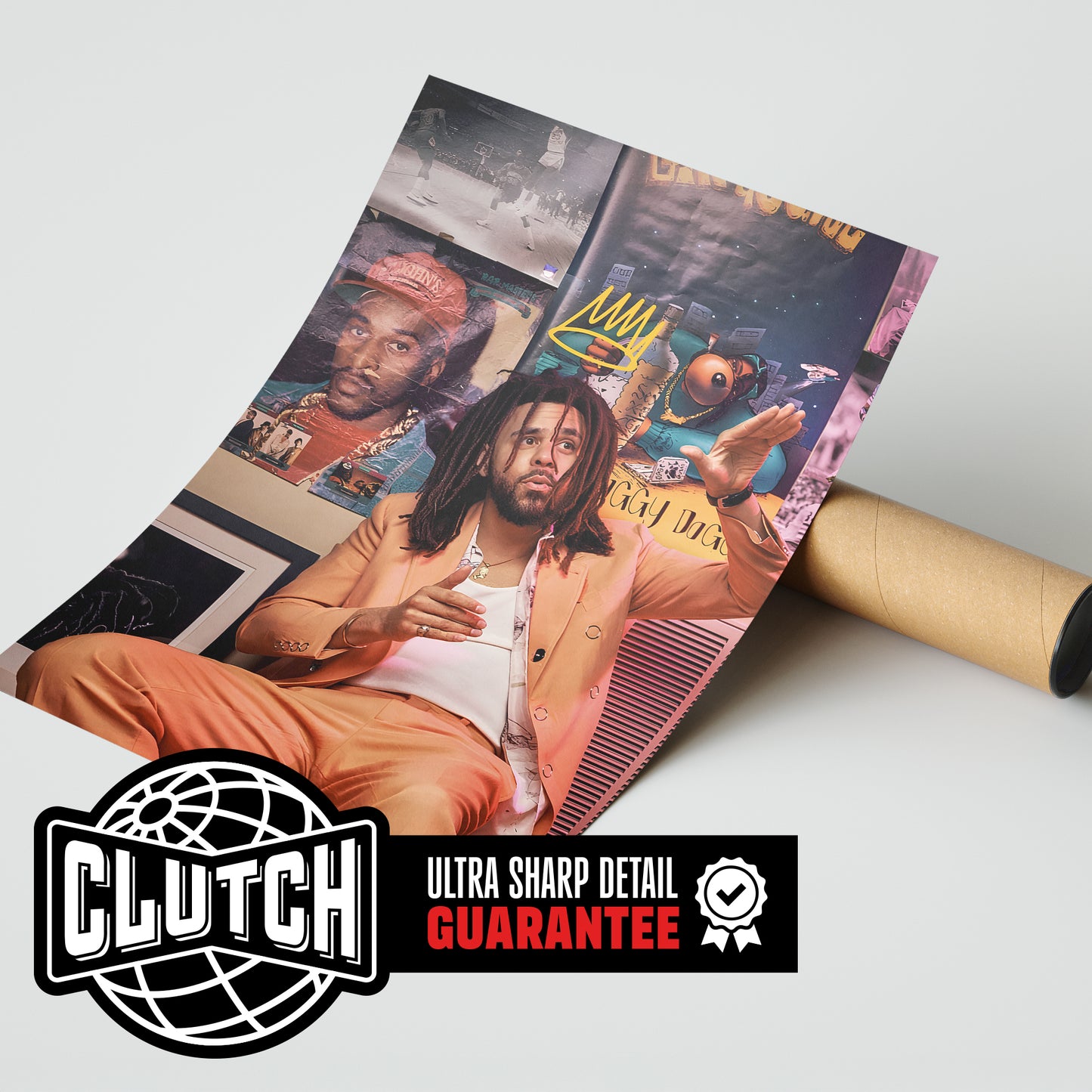 J Cole King Cole Poster