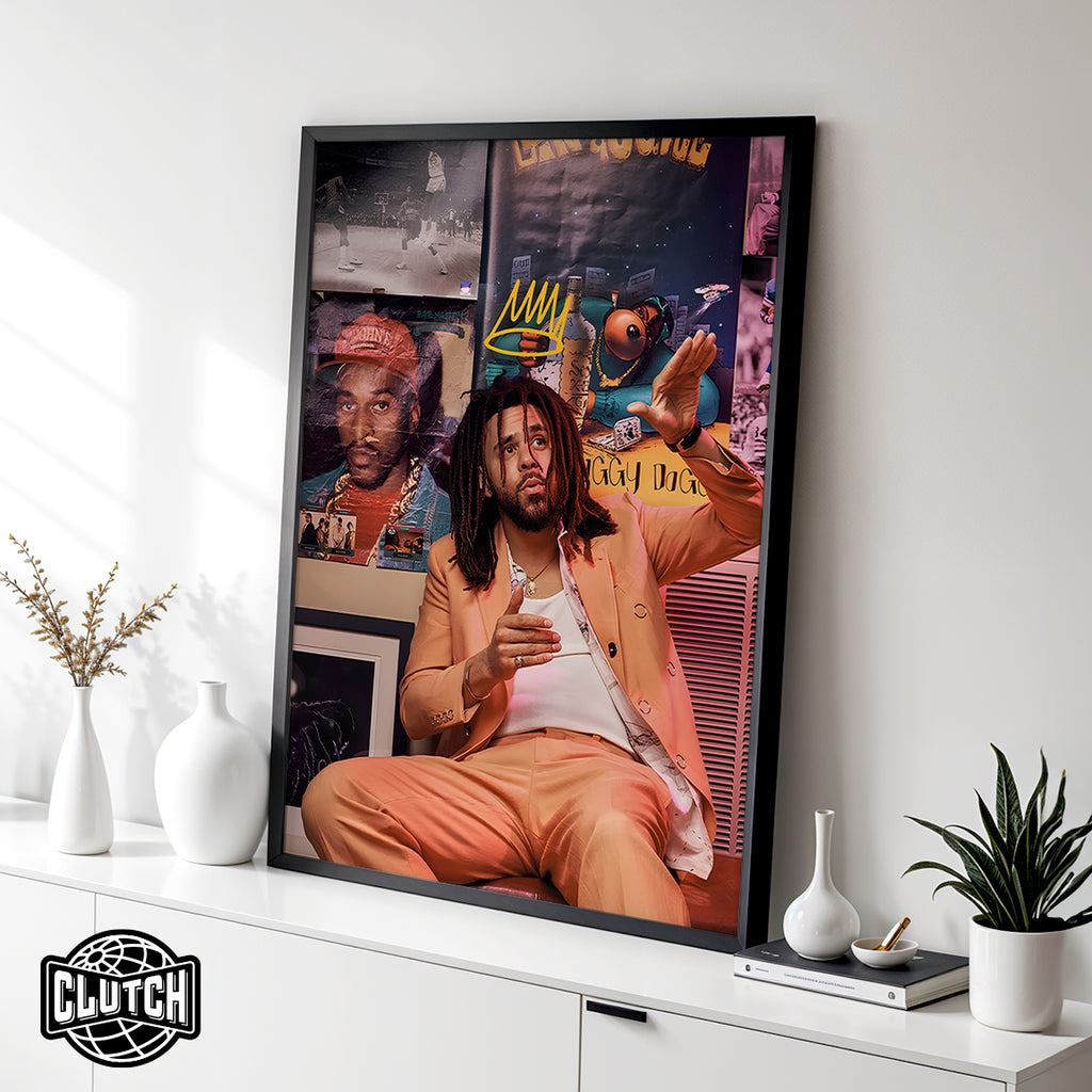 J Cole King Cole Poster