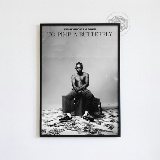 Kendrick Lamar 'Damn' Visions Poster