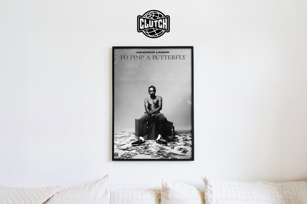 Kendrick Lamar 'Damn' Visions Poster