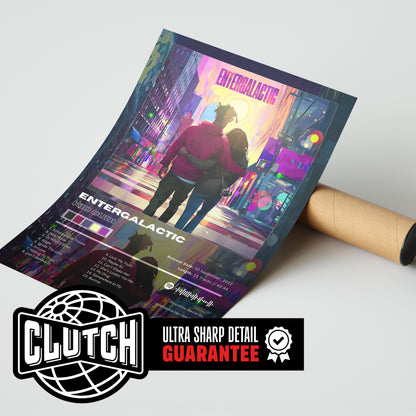 Kid Cudi 'Entergalactic' Album Poster