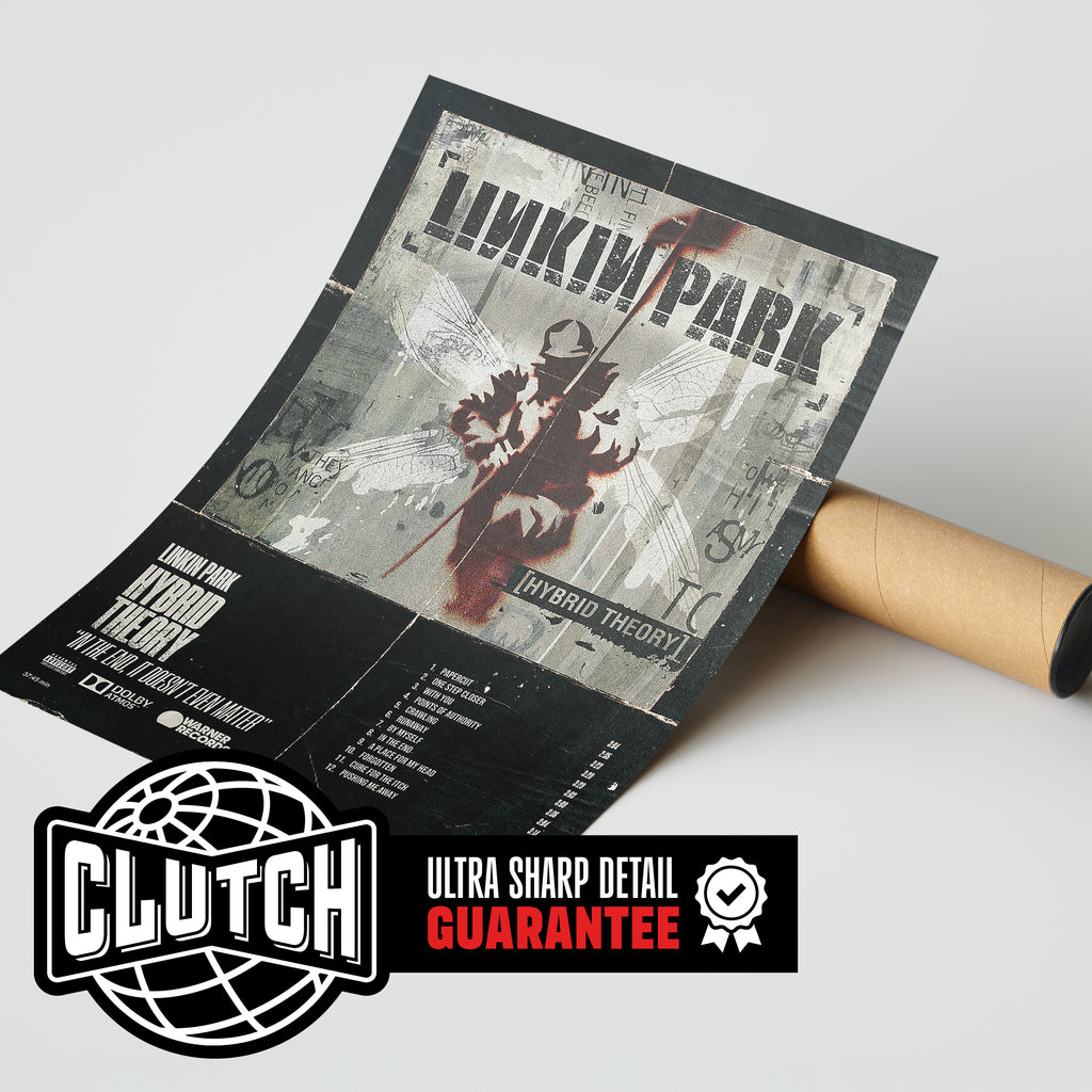 Linkin Park 'Hybrid Theory' Album Poster