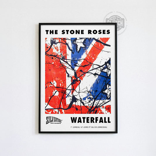 The Stone Roses 'Waterfall' Poster