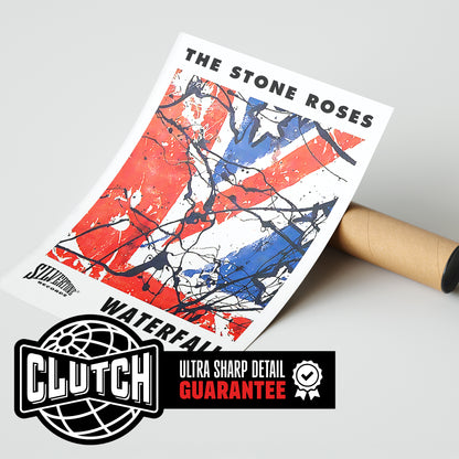 The Stone Roses 'Waterfall' Poster