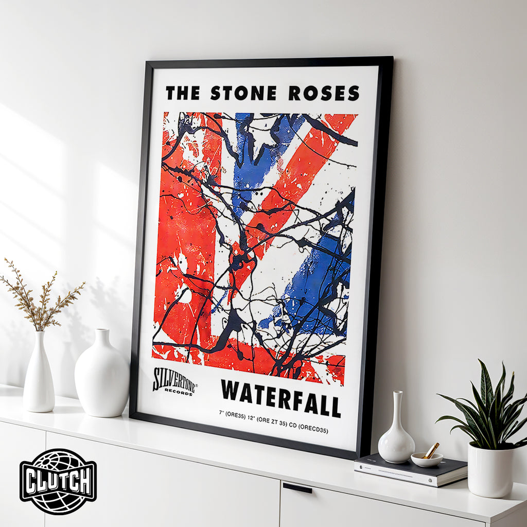The Stone Roses 'Waterfall' Poster