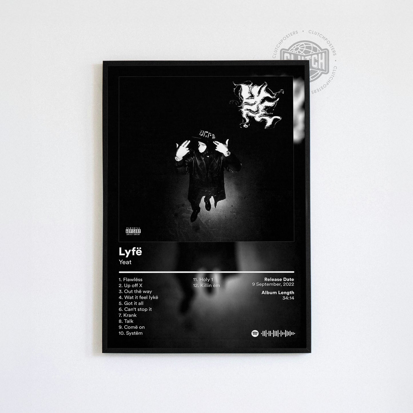 Yeat 'Lyfë' Album Poster