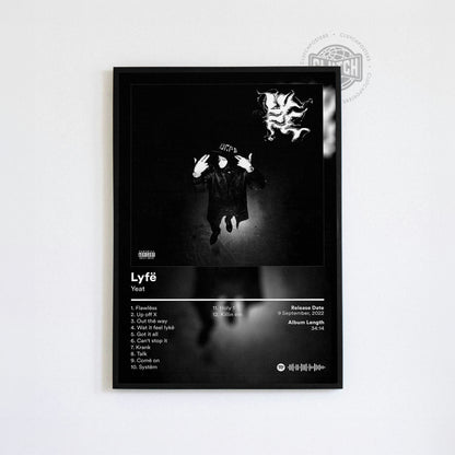 Yeat 'Lyfë' Album Poster