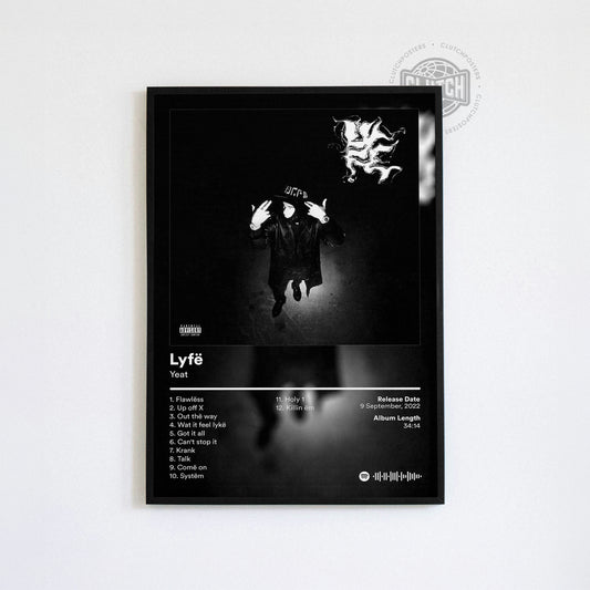 Yeat 'Lyfë' Album Poster