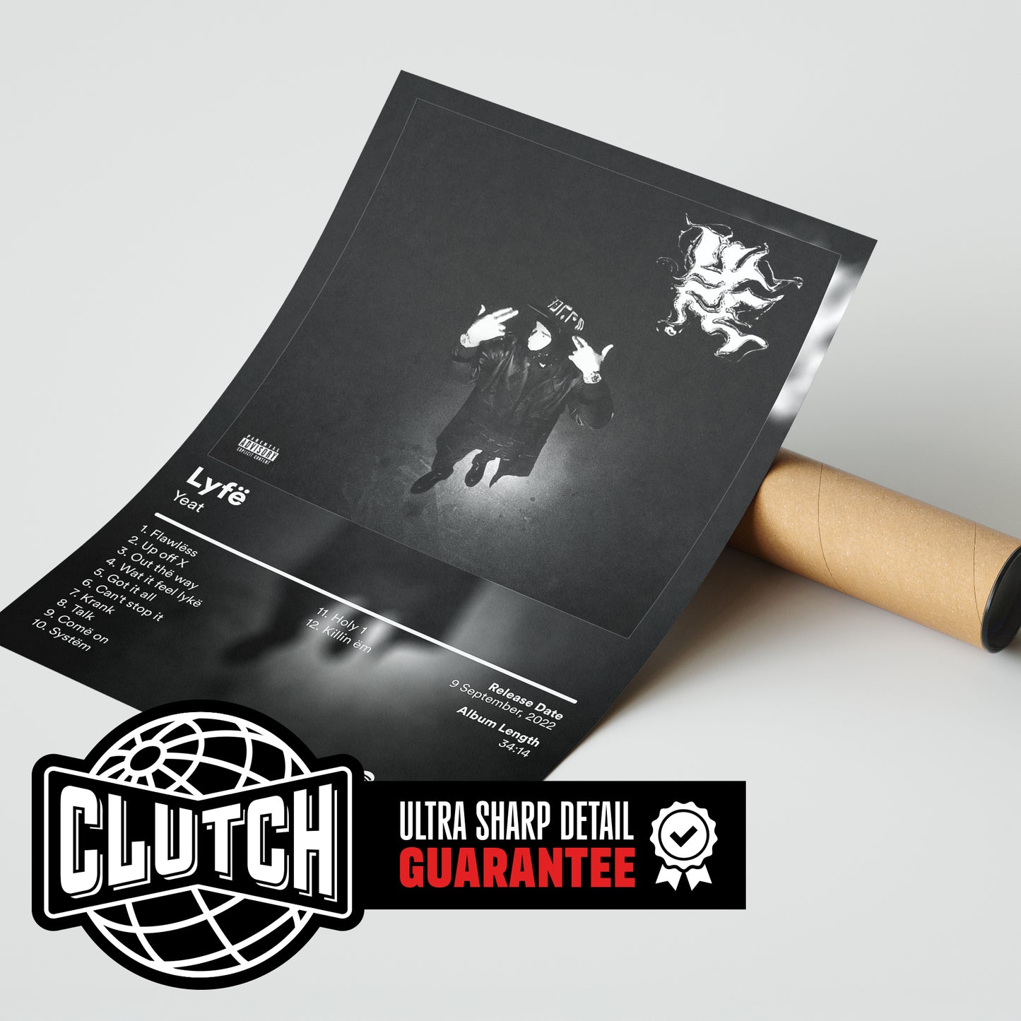 Yeat 'Lyfë' Album Poster