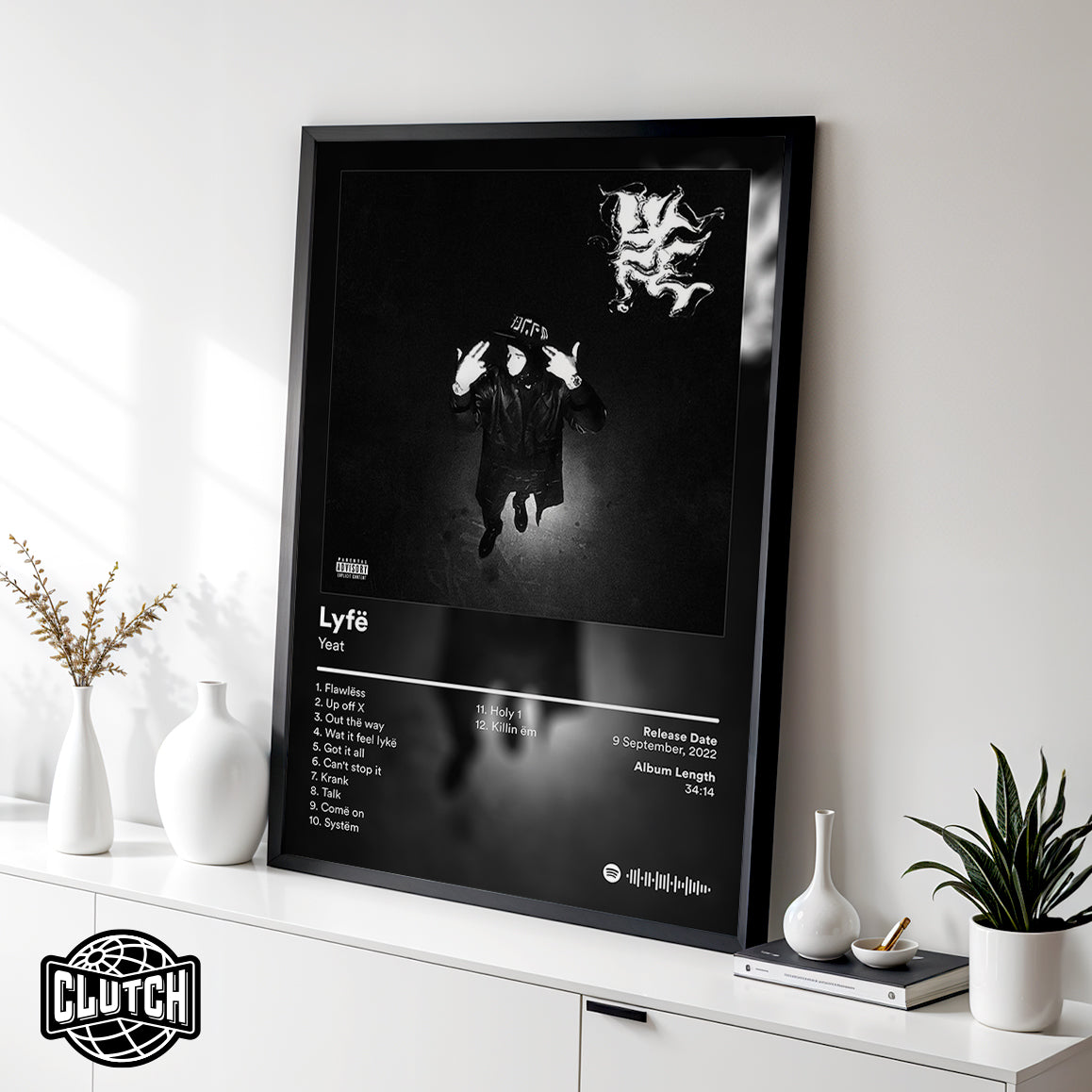 Yeat 'Lyfë' Album Poster