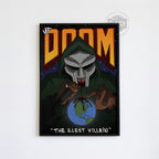 MF DOOM 'The iLLEST ViLLAin' Poster