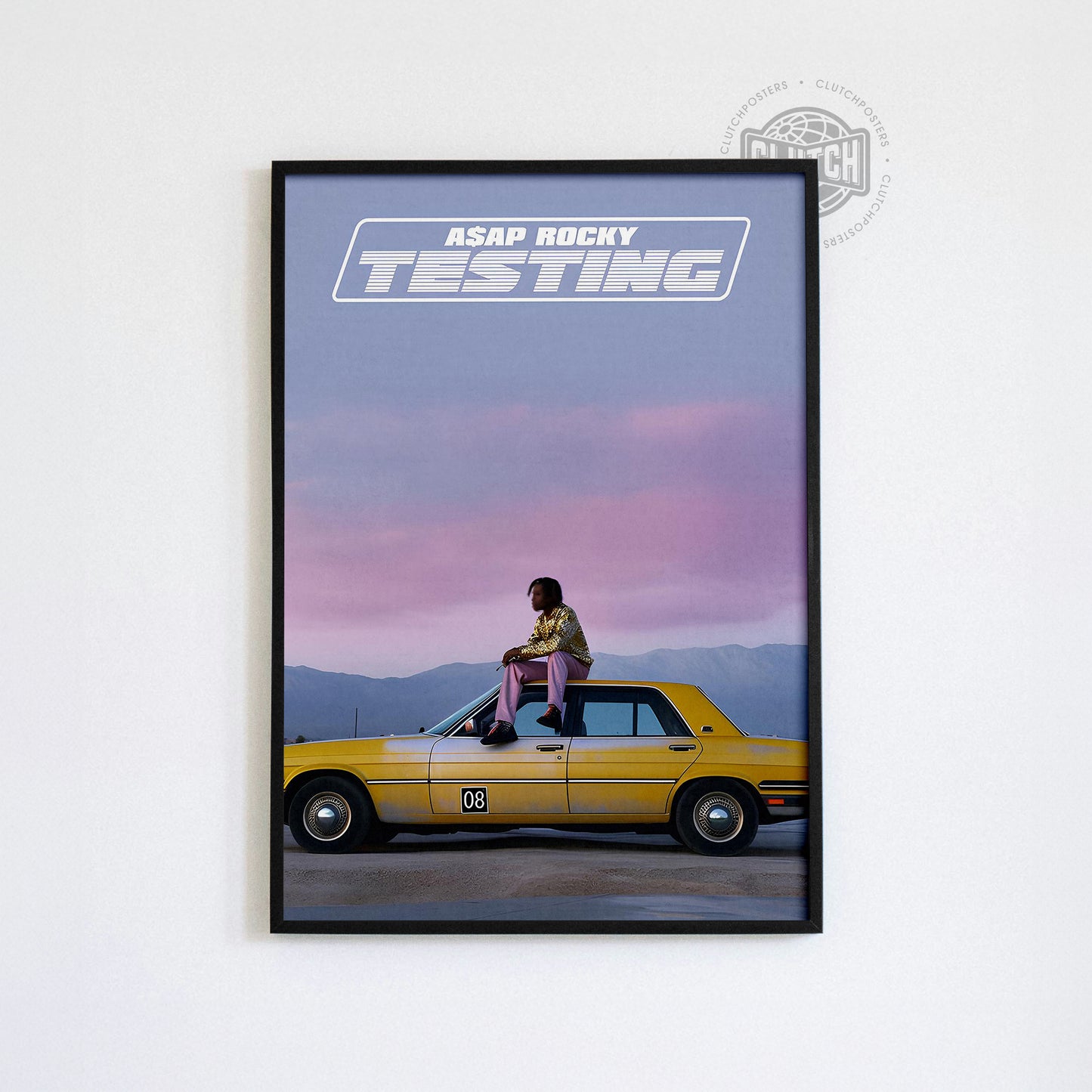 Asap Rocky 'Testing' Aesthetic Poster