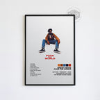 Brent Faiyaz 'F*** The World' Tracklist Poster