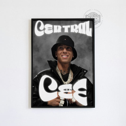 Central Cee 'Glow' Poster
