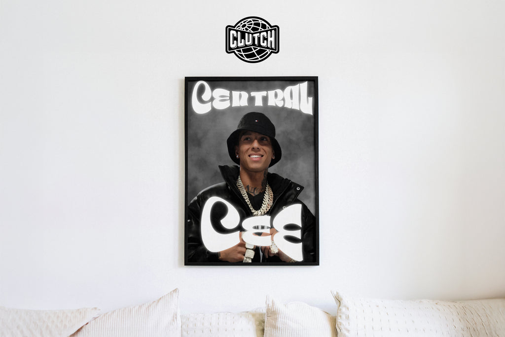 Central Cee 'Glow' Poster
