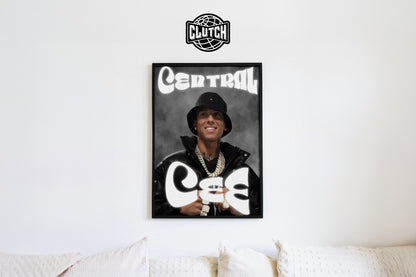Central Cee 'Glow' Poster