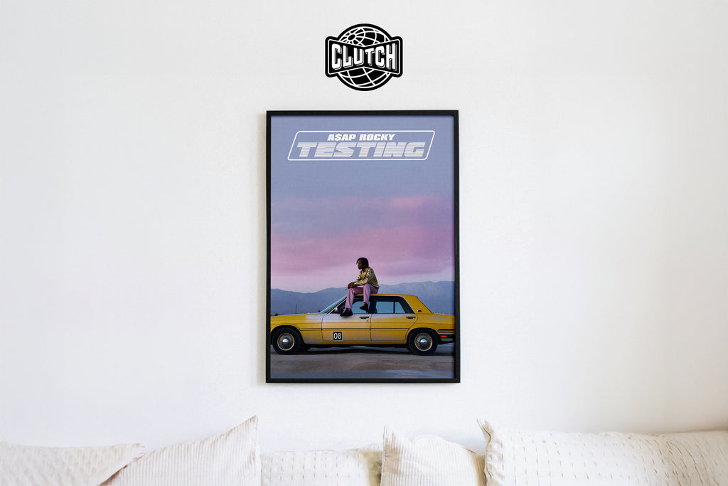 Asap Rocky 'Testing' Aesthetic Poster