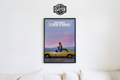 Asap Rocky 'Testing' Aesthetic Poster