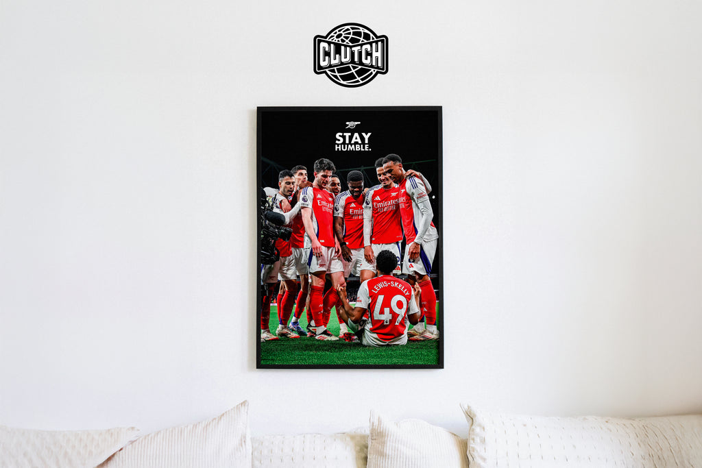 Arsenal 'Stay Humble' Poster