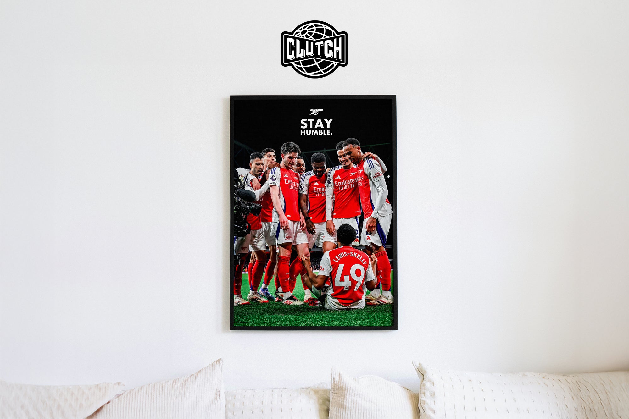 Arsenal 'Stay Humble' Poster