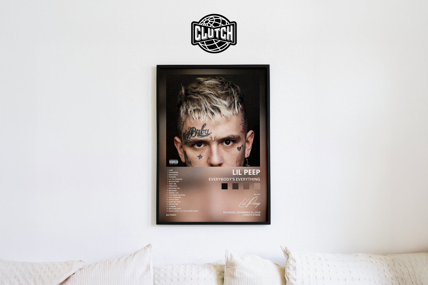 Lil Peep 'Everybody's Everything' Album Poster