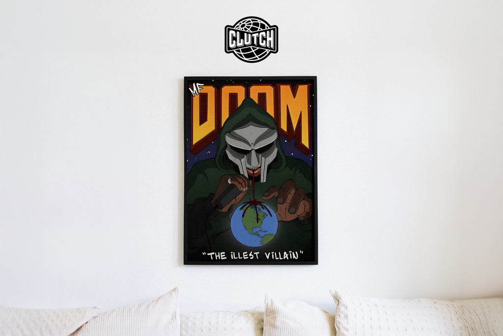 MF DOOM 'The iLLEST ViLLAin' Poster