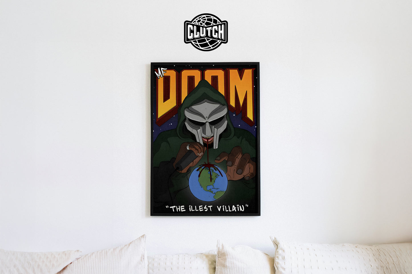 MF DOOM 'The iLLEST ViLLAin' Poster