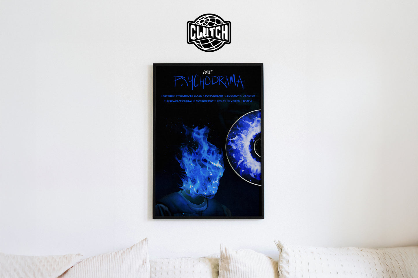 Dave 'PSYCHODRAMA' Tracklist Poster