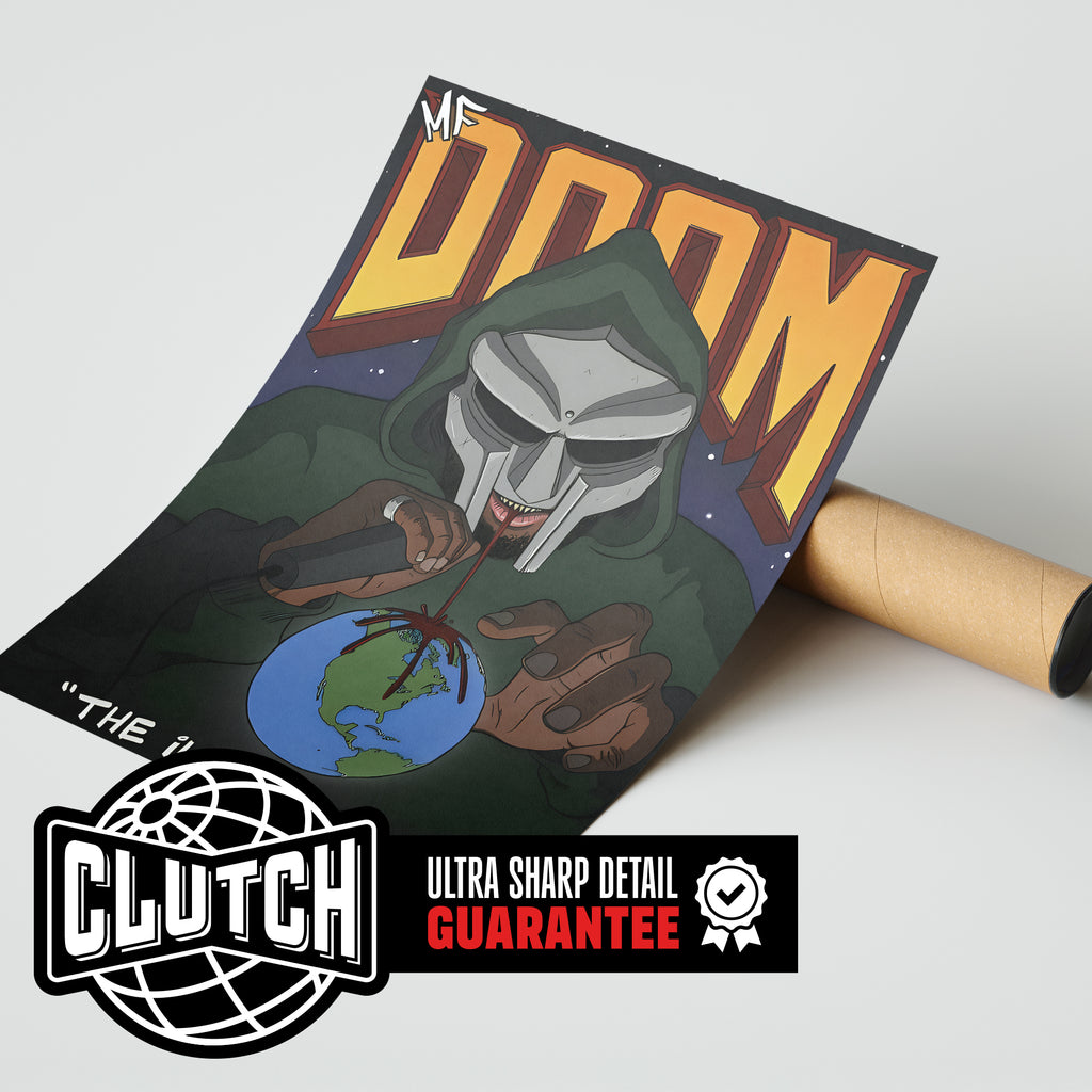 MF DOOM 'The iLLEST ViLLAin' Poster