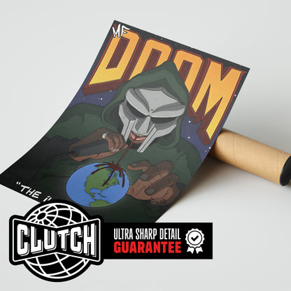 MF DOOM 'The iLLEST ViLLAin' Poster