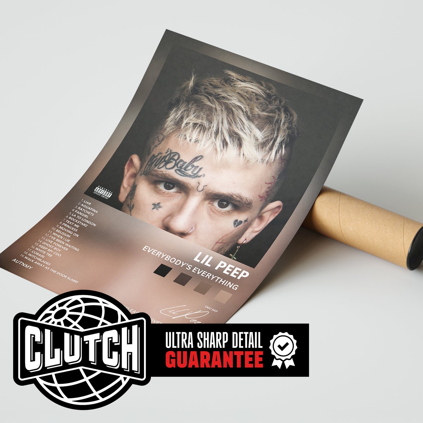 Lil Peep 'Everybody's Everything' Album Poster