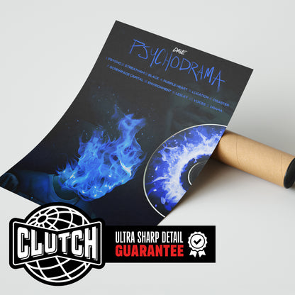 Dave 'PSYCHODRAMA' Tracklist Poster