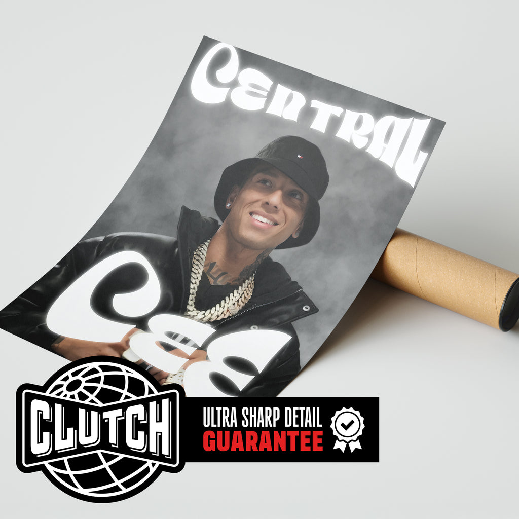 Central Cee 'Glow' Poster
