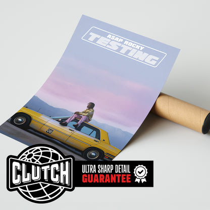 Asap Rocky 'Testing' Aesthetic Poster